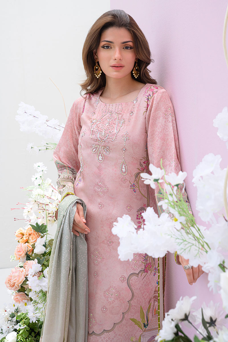 Fatima Khan | Eid Digital Silk Prints | Petaluxe - by - Libasekhas UK - Registered Vendor of : Fatima Khan - 100% Original Designer Dresss