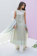 Fatima Khan | Eid Digital Silk Prints |   Dandelions - by - Libasekhas UK - Registered Vendor of : Fatima Khan - 100% Original Designer Dresss