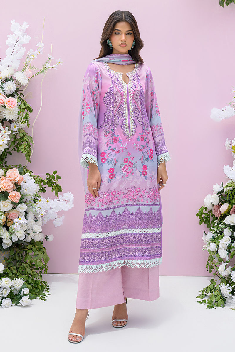 Fatima Khan | Prints and Petals | Gardenia - by Libasekhas UK - Registered Vendor of : Fatima Khan - 100% Original Designer Dress