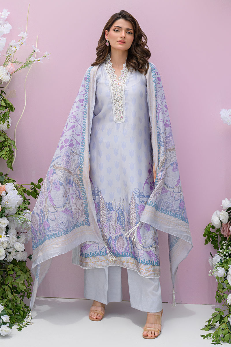 Fatima Khan | Prints and Petals | Dawn - by Libasekhas UK - Registered Vendor of : Fatima Khan - 100% Original Designer Dress