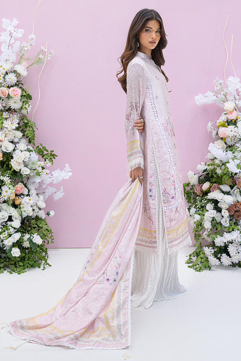 Fatima Khan | Eid Digital Silk Prints | Pastella - by - Libasekhas UK - Registered Vendor of : Fatima Khan - 100% Original Designer Dresss