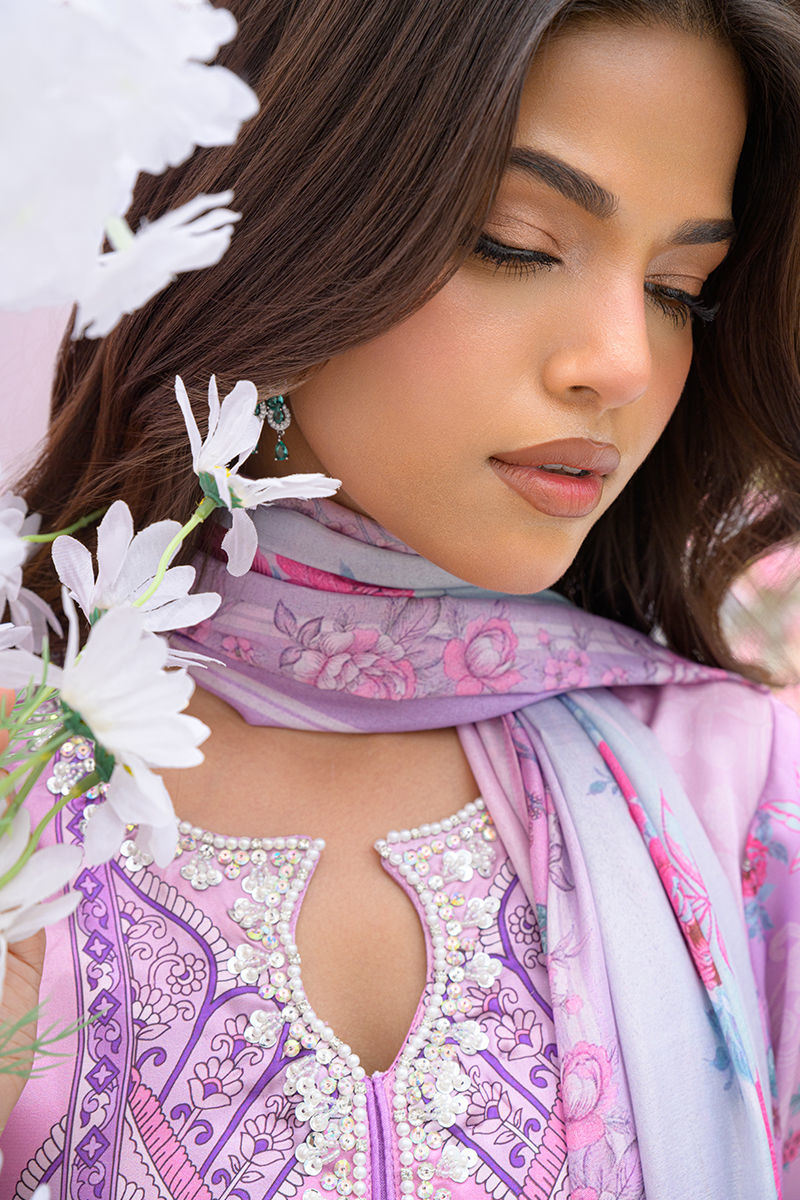 Fatima Khan | Prints and Petals | Gardenia - by Libasekhas UK - Registered Vendor of : Fatima Khan - 100% Original Designer Dress