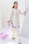 Fatima Khan | Serene Eid Luxe Pret | Majestic Ivory - by - Libasekhas UK - Registered Vendor of : Fatima Khan - 100% Original Designer Dresss