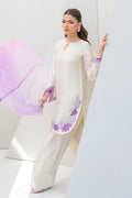 Fatima Khan | Serene Eid Luxe Pret | Majestic Ivory - by - Libasekhas UK - Registered Vendor of : Fatima Khan - 100% Original Designer Dresss