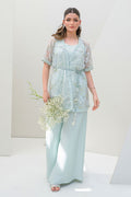 Fatima Khan | Serene Eid Luxe Pret | Luscious Aqua - by - Libasekhas UK - Registered Vendor of : Fatima Khan - 100% Original Designer Dresss