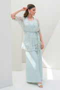 Fatima Khan | Serene Eid Luxe Pret | Luscious Aqua - by - Libasekhas UK - Registered Vendor of : Fatima Khan - 100% Original Designer Dresss