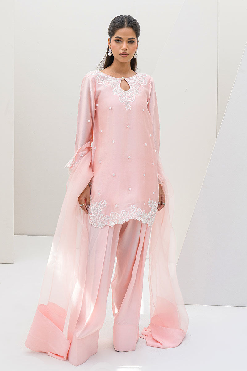Fatima Khan | Serene Eid Luxe Pret | Rosie - by - Libasekhas UK - Registered Vendor of : Fatima Khan - 100% Original Designer Dresss
