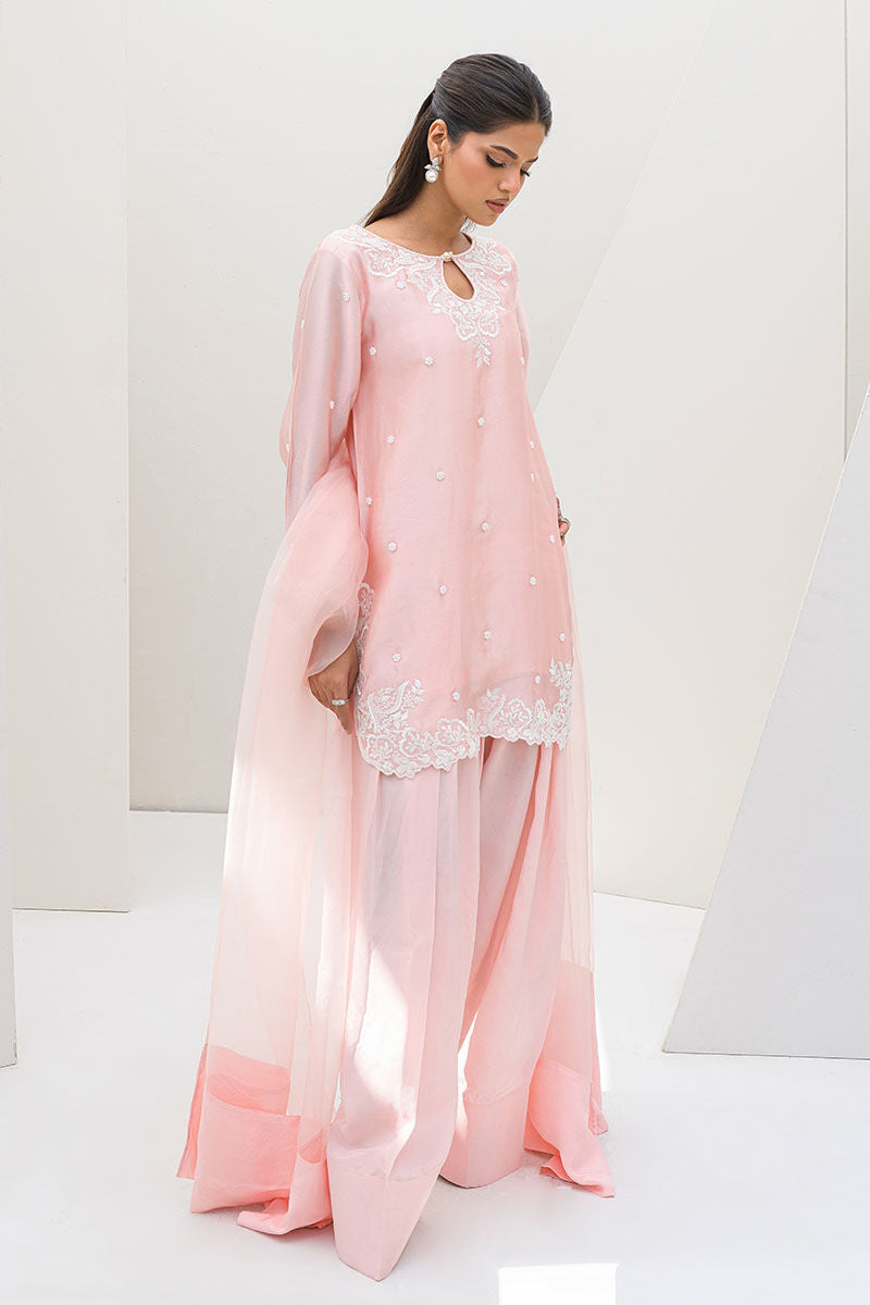 Fatima Khan | Serene Eid Luxe Pret | Rosie - by - Libasekhas UK - Registered Vendor of : Fatima Khan - 100% Original Designer Dresss