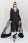 Fatima Khan | Serene Eid Luxe Pret | Obsidian - by - Libasekhas UK - Registered Vendor of : Fatima Khan - 100% Original Designer Dresss
