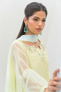 Fatima Khan | Serene Eid Luxe Pret | Lemon Love - by - Libasekhas UK - Registered Vendor of : Fatima Khan - 100% Original Designer Dresss