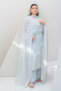 Fatima Khan | Serene Eid Luxe Pret | Azure Frost - by - Libasekhas UK - Registered Vendor of : Fatima Khan - 100% Original Designer Dresss