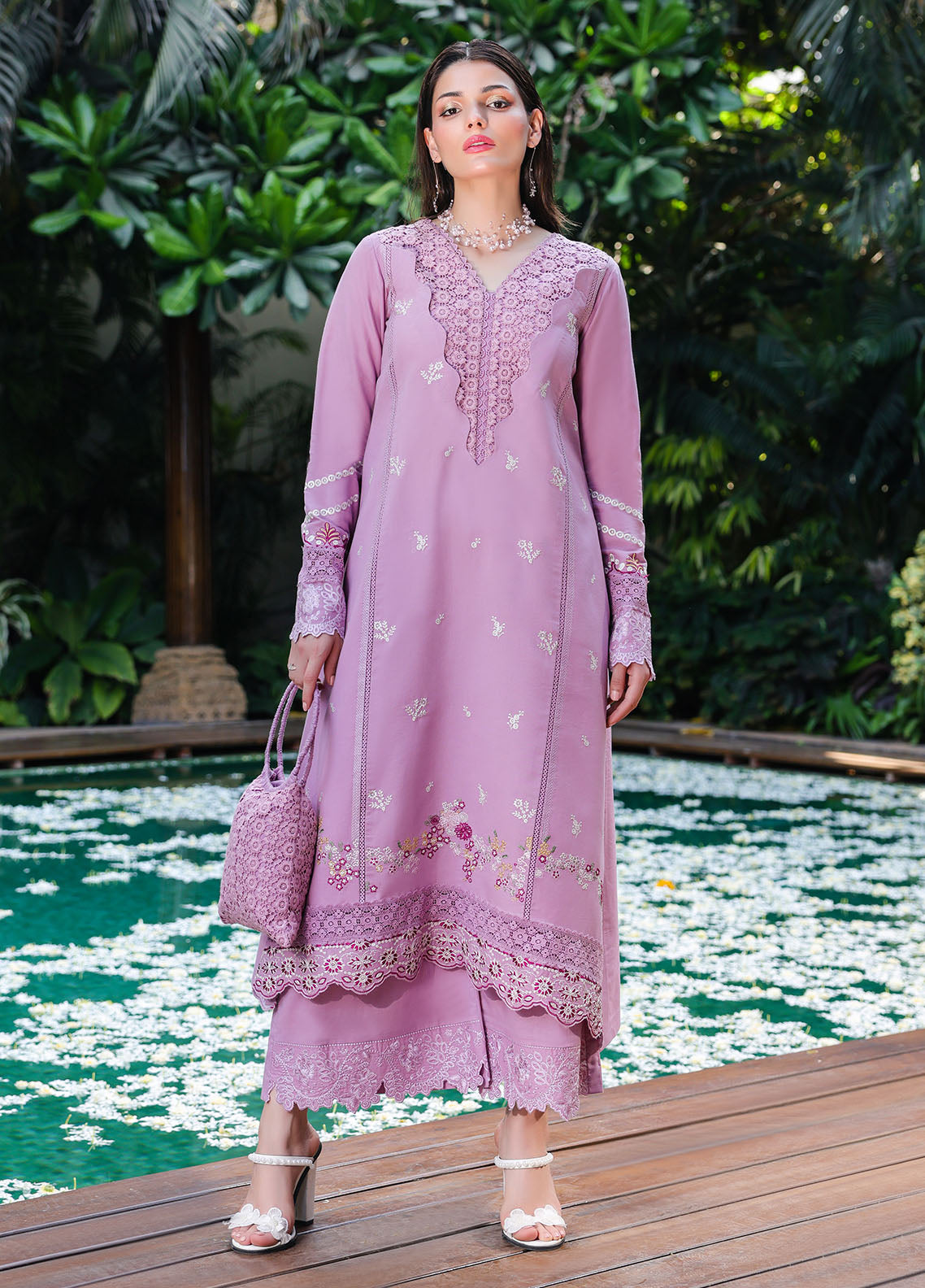 Sahane | Lovent Embroidered Pret 25 | ME23002 Helena - by - Libasekhas UK - Registered Vendor of : Sahane - 100% Original Designer Dresss