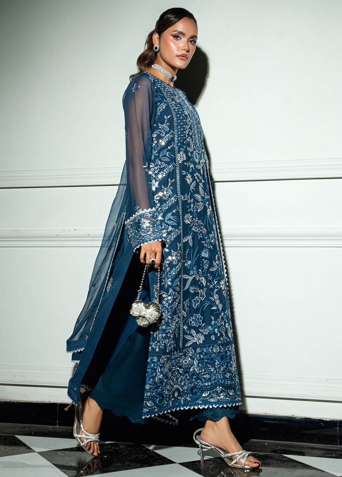 Sahane | Maison D'or Collection | CT 27002 Nael - by Libasekhas UK - Registered Vendor of : Sahane - 100% Original Designer Dress