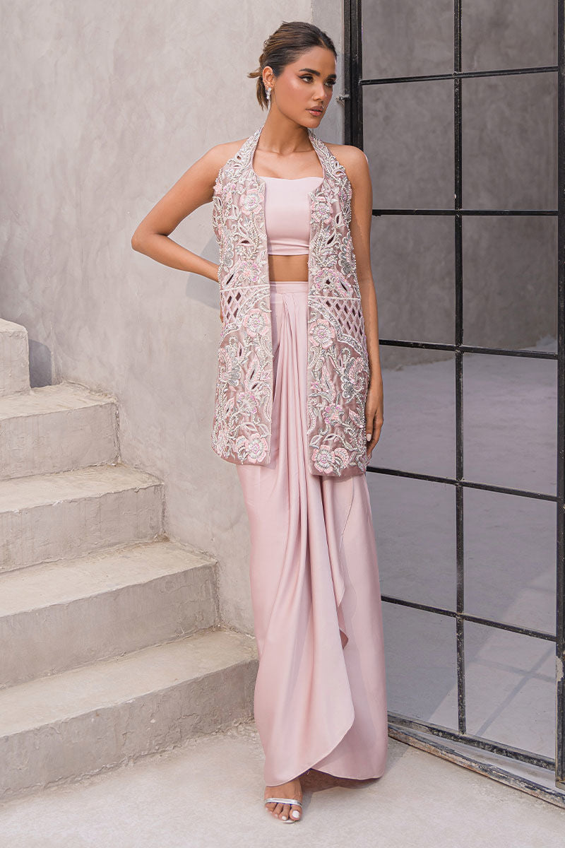 Fatima Khan | Elahe Wedding Formals | Seashell Pearl - by Libasekhas UK - Registered Vendor of : Fatima Khan - 100% Original Designer Dress