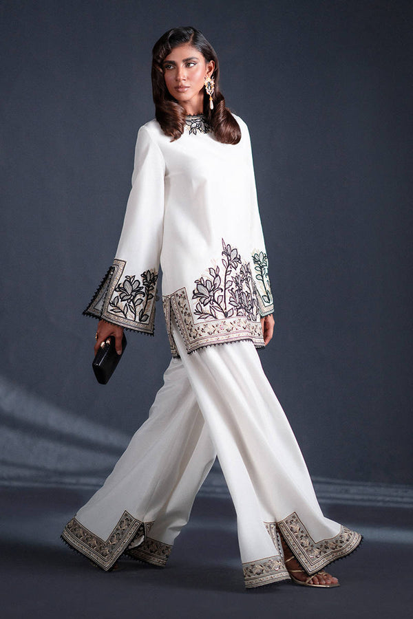 MNR | Chai Coffee Luxury Pret | Silken Tea - by - Libasekhas UK - Registered Vendor of : MNR - 100% Original Designer Dresss