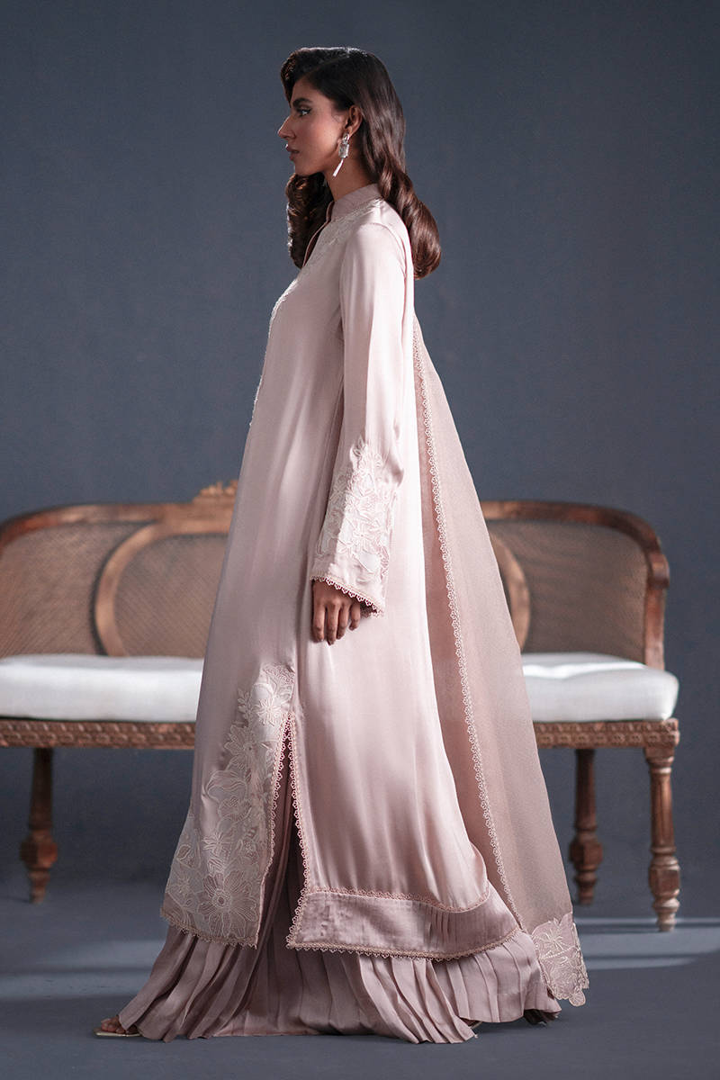 MNR | Chai Coffee Luxury Pret | Tea Rose - by - Libasekhas UK - Registered Vendor of : MNR - 100% Original Designer Dresss