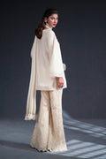 MNR | Chai Coffee Luxury Pret | Saffron Pearl - by - Libasekhas UK - Registered Vendor of : MNR - 100% Original Designer Dresss