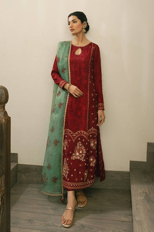 MNR | Ashiyana Festive Eid Collection 25 | Gulaal - by - Libasekhas UK - Registered Vendor of : MNR - 100% Original Designer Dresss