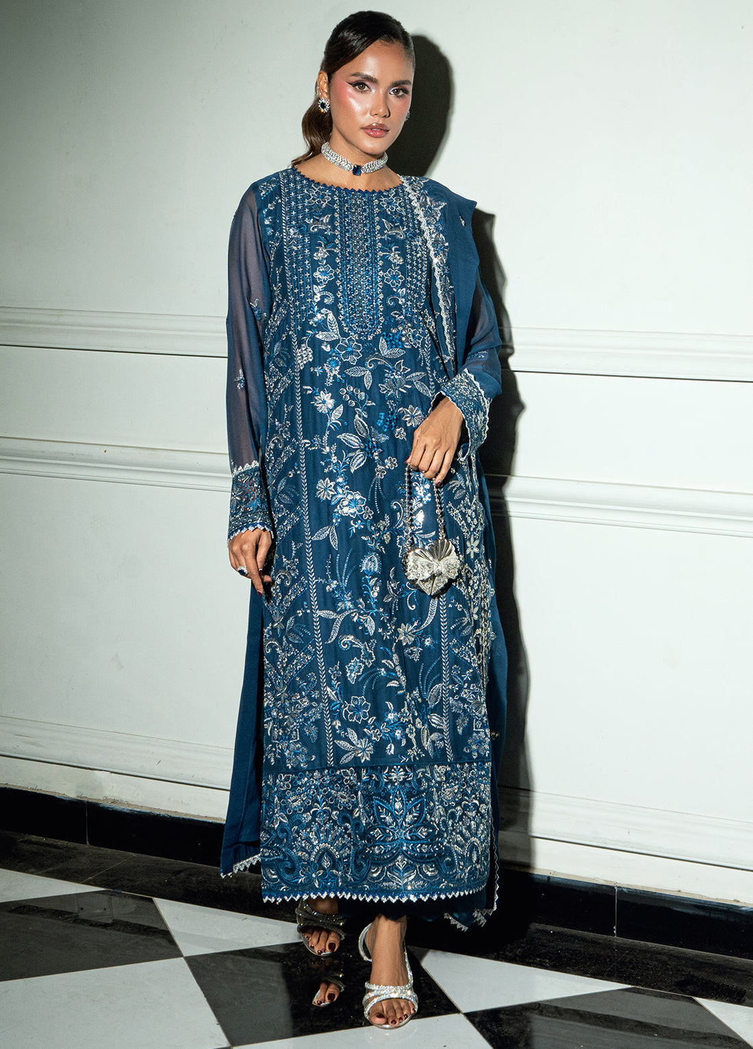 Sahane | Maison D'or Collection | CT 27002 Nael - by Libasekhas UK - Registered Vendor of : Sahane - 100% Original Designer Dress