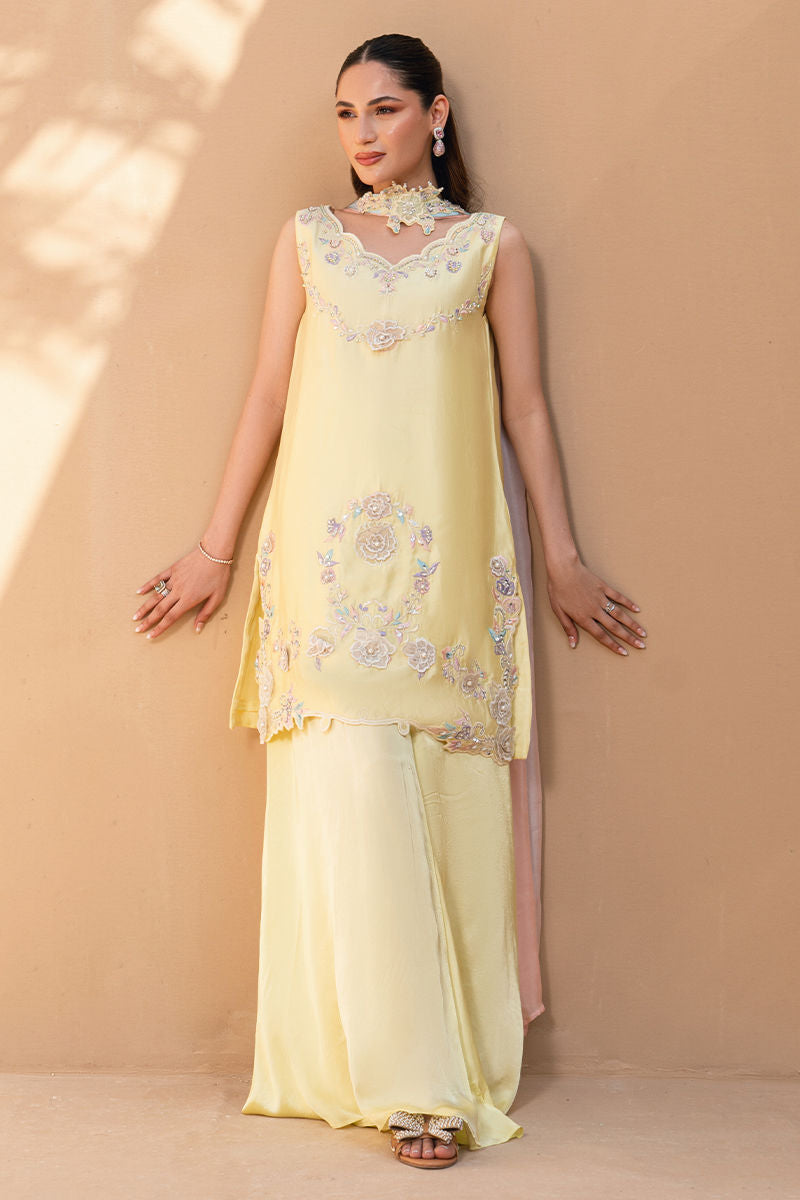 Fatima Khan | Flore Eid Luxe 26 | Primrose - by Libasekhas UK - Registered Vendor of : Fatima Khan - 100% Original Designer Dress