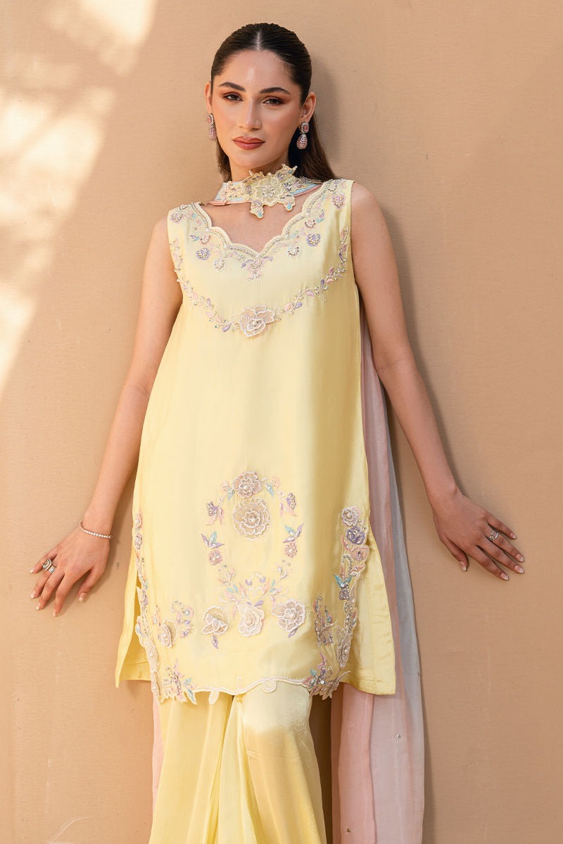 Fatima Khan | Flore Eid Luxe 26 | Primrose - by Libasekhas UK - Registered Vendor of : Fatima Khan - 100% Original Designer Dress