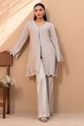 Fatima Khan | Flore Eid Luxe 26 | Pearl Petal - by Libasekhas UK - Registered Vendor of : Fatima Khan - 100% Original Designer Dress