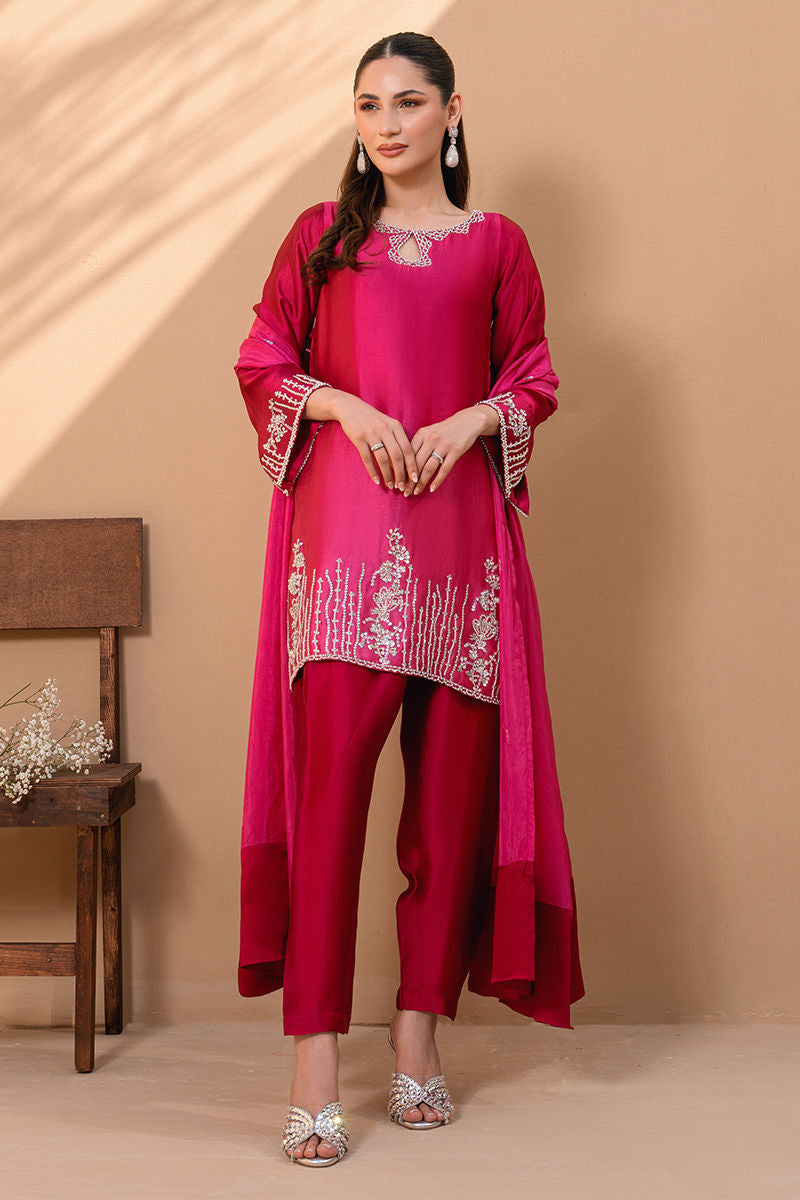 Fatima Khan | Flore Eid Luxe 26 | Roselle - by Libasekhas UK - Registered Vendor of : Fatima Khan - 100% Original Designer Dress