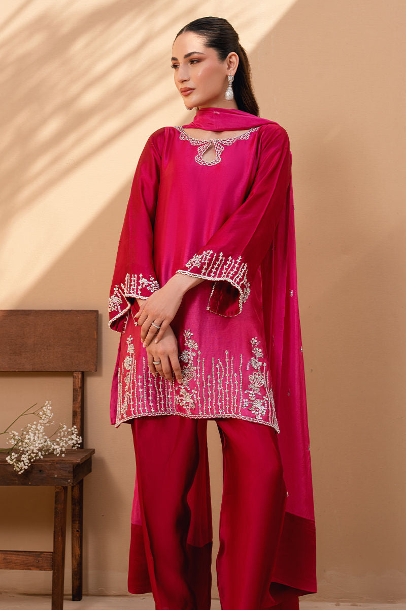 Fatima Khan | Flore Eid Luxe 26 | Roselle - by Libasekhas UK - Registered Vendor of : Fatima Khan - 100% Original Designer Dress