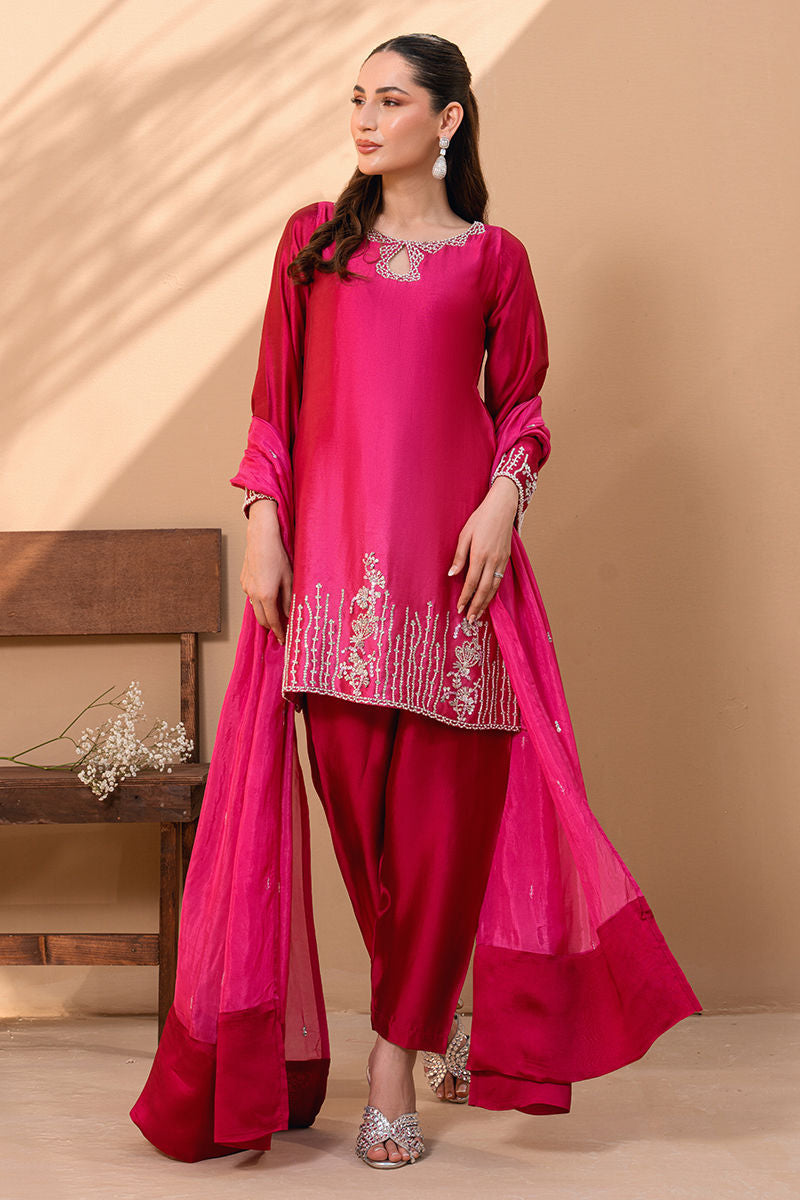 Fatima Khan | Flore Eid Luxe 26 | Roselle - by Libasekhas UK - Registered Vendor of : Fatima Khan - 100% Original Designer Dress
