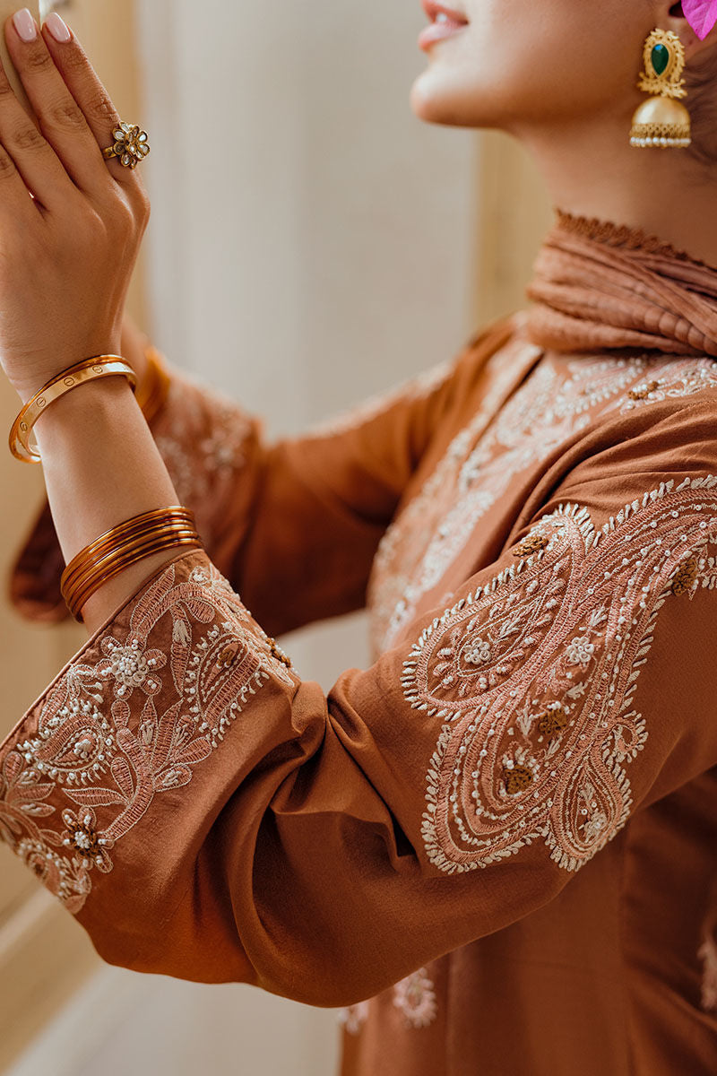 Ansab Jahangir | Luxe Pret Eid 24 | Yameena - by - Libasekhas UK - Registered Vendor of : Ansab Jahangir - 100% Original Designer Dresss