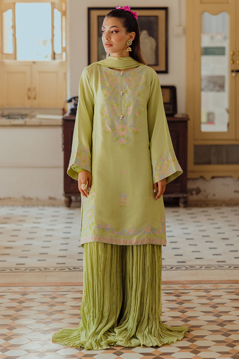 Ansab Jahangir | Luxe Pret Eid 24 | Leena - by - Libasekhas UK - Registered Vendor of : Ansab Jahangir - 100% Original Designer Dresss