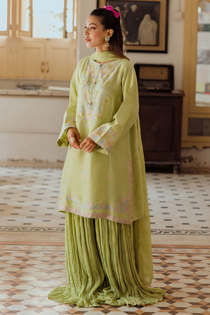 Ansab Jahangir | Luxe Pret Eid 24 | Leena - by - Libasekhas UK - Registered Vendor of : Ansab Jahangir - 100% Original Designer Dresss