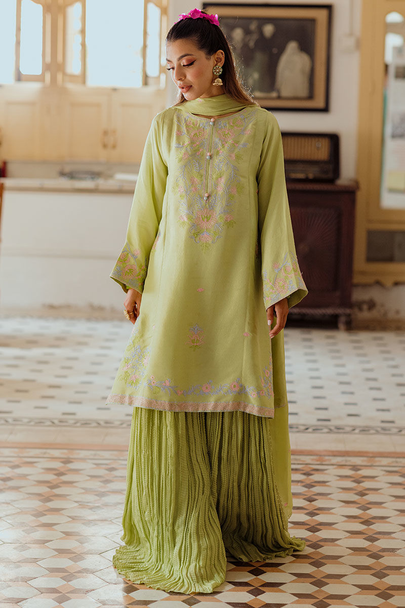 Ansab Jahangir | Luxe Pret Eid 24 | Leena - by - Libasekhas UK - Registered Vendor of : Ansab Jahangir - 100% Original Designer Dresss