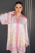 Fatima Khan | Layan Printed Eid Edit | Breezy Mint - Coord Set - by Libasekhas UK - Registered Vendor of : Fatima Khan - 100% Original Designer Dress