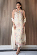 Fatima Khan | Layan Printed Eid Edit | Butter Yellow Grace - by Libasekhas UK - Registered Vendor of : Fatima Khan - 100% Original Designer Dress