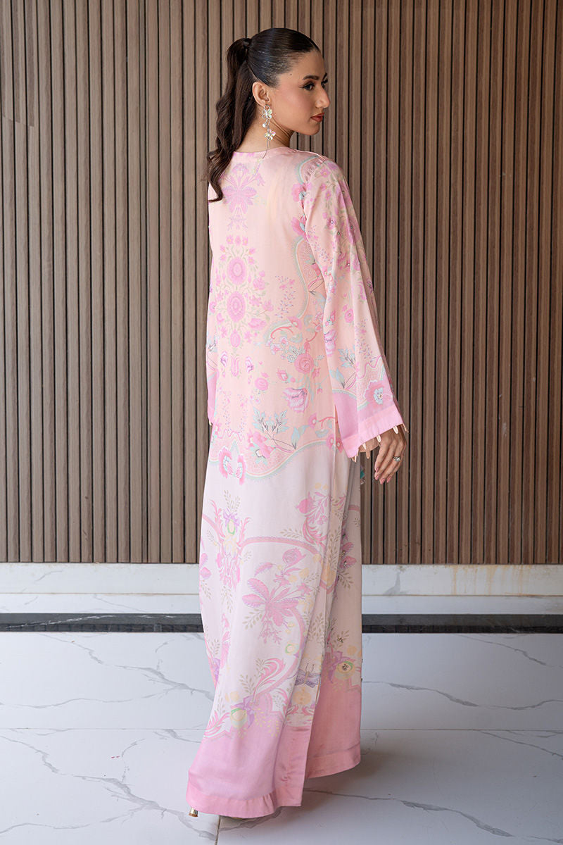 Fatima Khan | Layan Printed Eid Edit | Petal Blush Luxe - by Libasekhas UK - Registered Vendor of : Fatima Khan - 100% Original Designer Dress