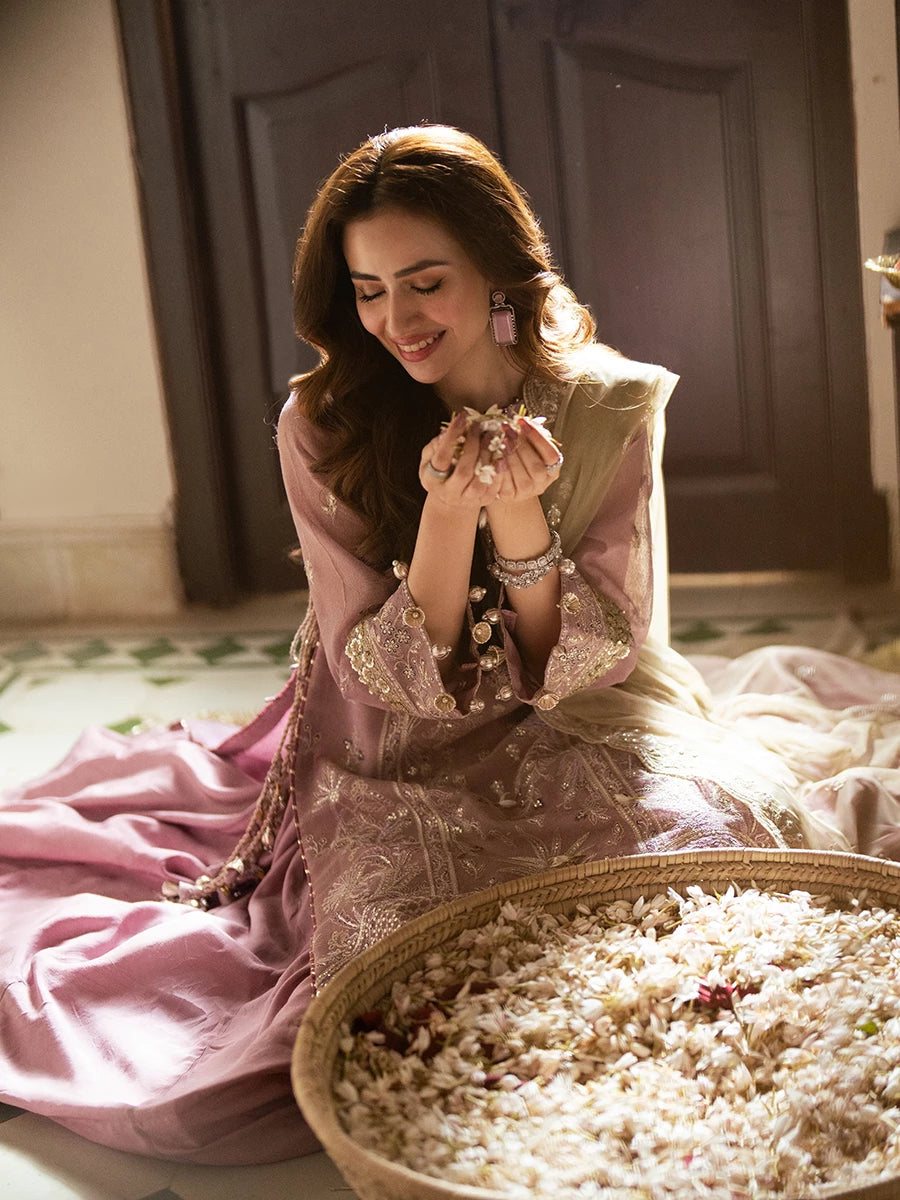 Salitex | Signature Festive Chiffon | SUNW6JI047UT - by - Libasekhas UK - Registered Vendor of : Salitex - 100% Original Designer Dresss