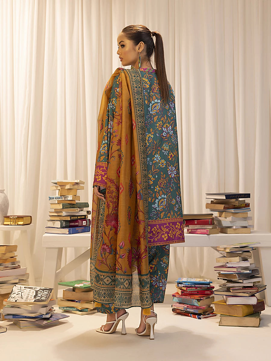 Salitex | Sibel Printed Lawn Silk | ST-03 - by - Libasekhas UK - Registered Vendor of : Salitex - 100% Original Designer Dresss
