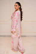 Fatima Khan | Layan Printed Eid Edit | Daisy Blush - by Libasekhas UK - Registered Vendor of : Fatima Khan - 100% Original Designer Dress
