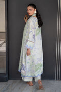 Fatima Khan | Layan Printed Eid Edit | Mint Riverie - by Libasekhas UK - Registered Vendor of : Fatima Khan - 100% Original Designer Dress