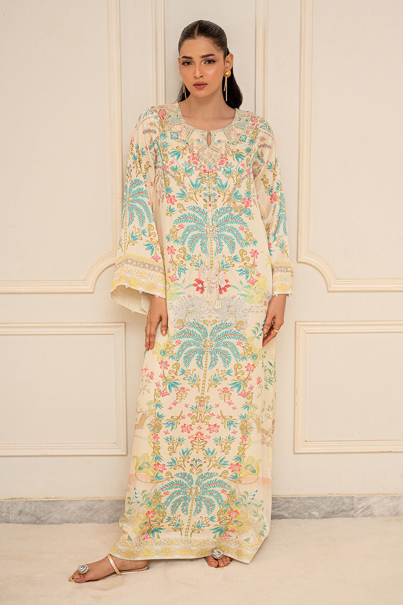 Fatima Khan | Layan Printed Eid Edit | Fiora - by Libasekhas UK - Registered Vendor of : Fatima Khan - 100% Original Designer Dress