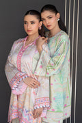 Fatima Khan | Layan Printed Eid Edit | Breezy Mint - Coord Set - by Libasekhas UK - Registered Vendor of : Fatima Khan - 100% Original Designer Dress