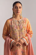 Ansab Jahangir | Digital Silk | Elora Shirt and Dupatta - by Libasekhas UK - Registered Vendor of : Ansab Jahangir - 100% Original Designer Dress