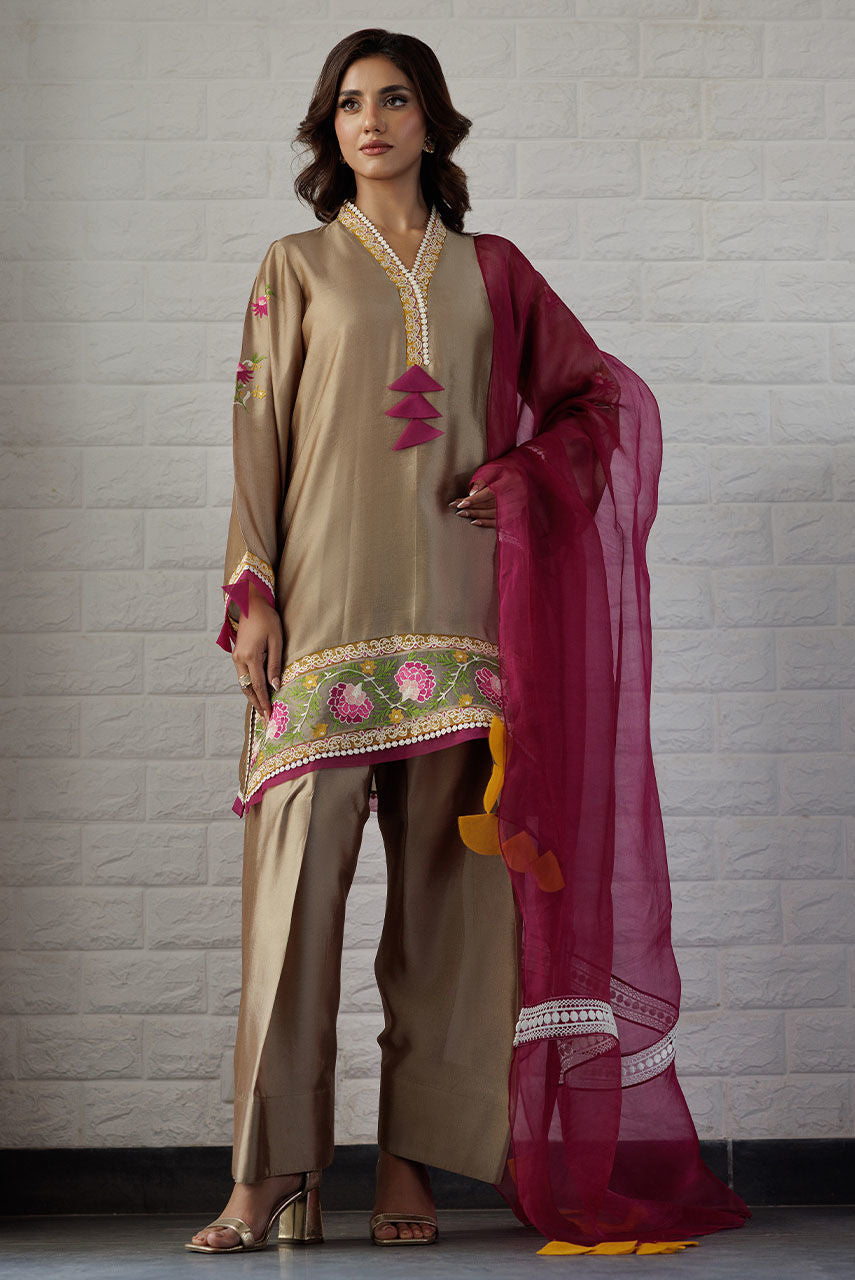 Deepak Perwani | Summer Festive 25 | Sophia - by - Libasekhas UK - Registered Vendor of : Deepak Perwani - 100% Original Designer Dresss