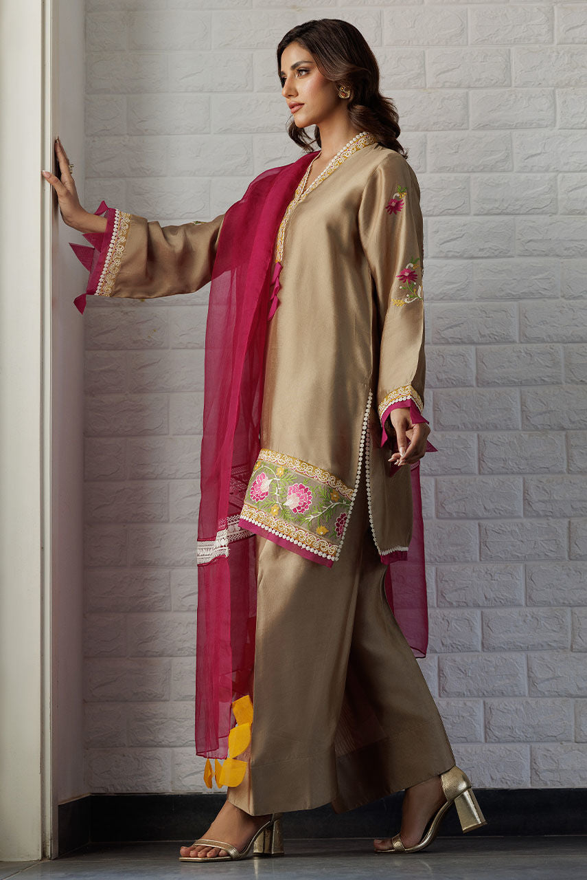 Deepak Perwani | Summer Festive 25 | Sophia - by - Libasekhas UK - Registered Vendor of : Deepak Perwani - 100% Original Designer Dresss
