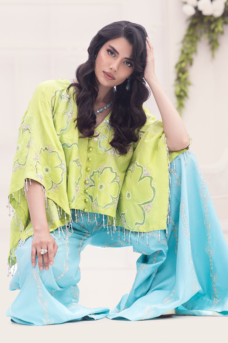 Ansab Jahangir | Luxe Pret Signature | Margot - by - Libasekhas UK - Registered Vendor of : Ansab Jahangir - 100% Original Designer Dresss