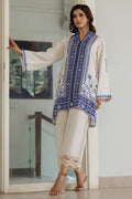 Deepak Perwani | Summer Festive 25 | Azure - by - Libasekhas UK - Registered Vendor of : Deepak Perwani - 100% Original Designer Dresss