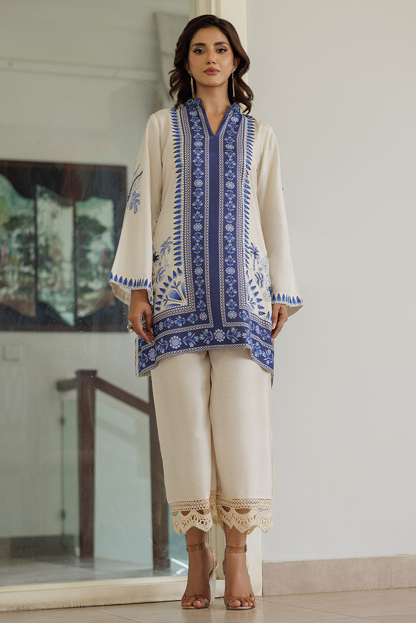 Deepak Perwani | Summer Festive 25 | Azure - by - Libasekhas UK - Registered Vendor of : Deepak Perwani - 100% Original Designer Dresss