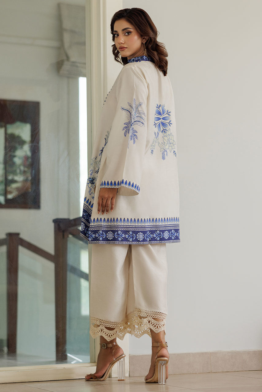 Deepak Perwani | Summer Festive 25 | Azure - by - Libasekhas UK - Registered Vendor of : Deepak Perwani - 100% Original Designer Dresss