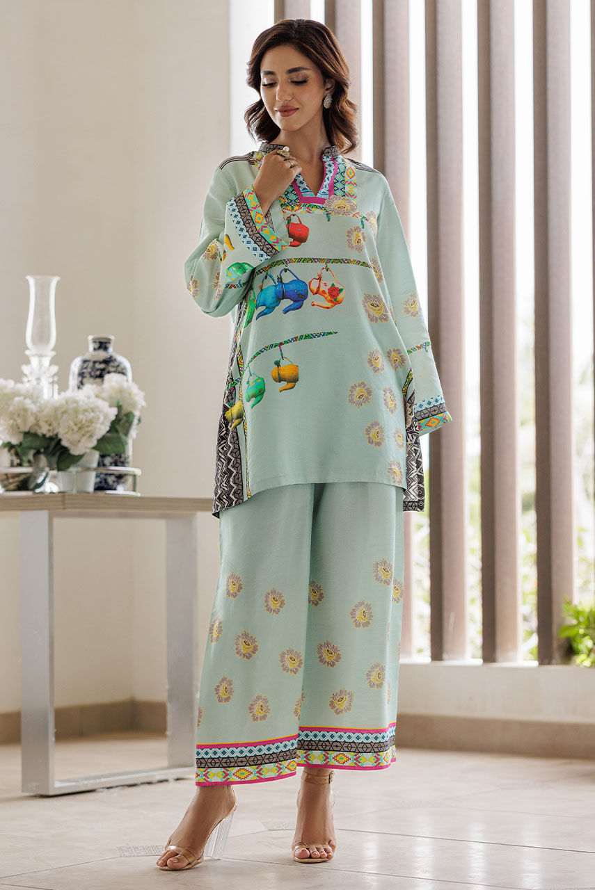 Deepak Perwani | Summer Festive 25 | Chainak - by - Libasekhas UK - Registered Vendor of : Deepak Perwani - 100% Original Designer Dresss